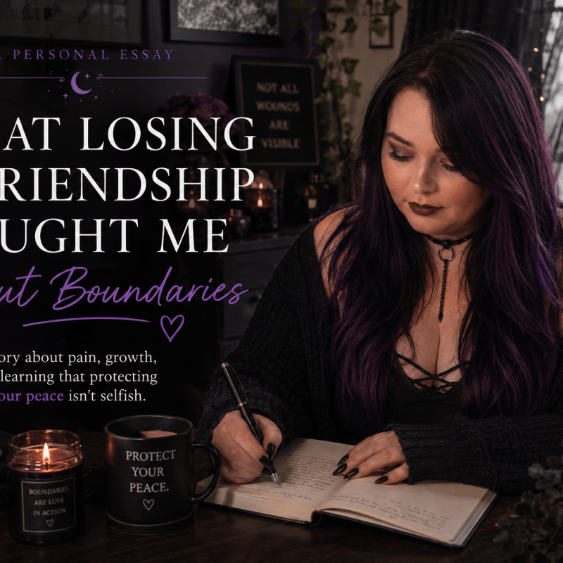 What Losing a Friendship Taught Me About&nbsp;Boundaries